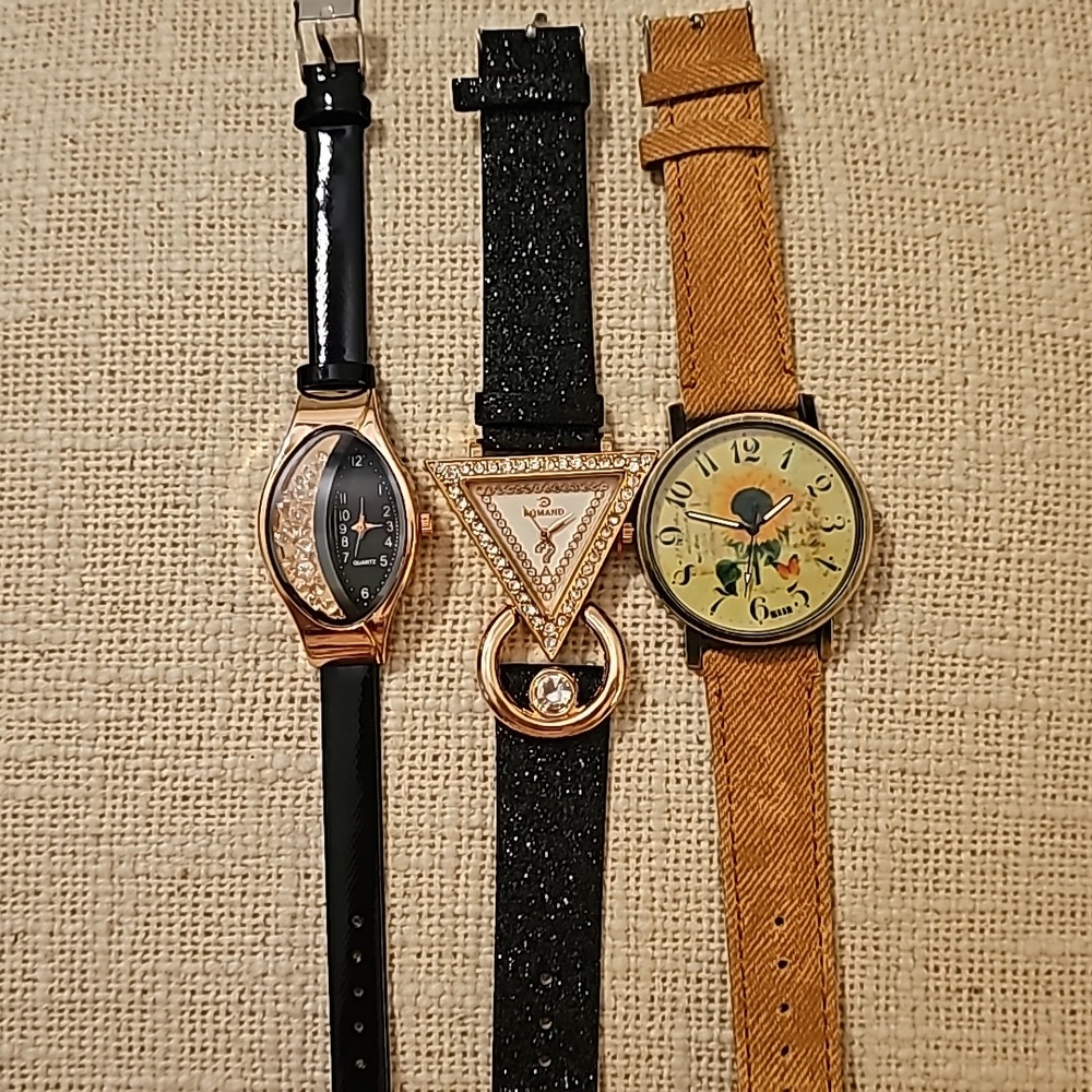 3 Wrist Watches